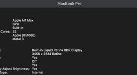 Mint
													MacBook Pro 2021 - 16" - Apple M1 Max, Gray, 1 TB, 64 GB, photo 4 of 24