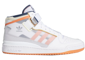 adidas Forum Mid TT White Acid Orange for sale