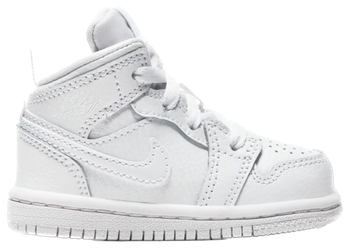 Jordan 1 Mid Triple White (TD) for sale