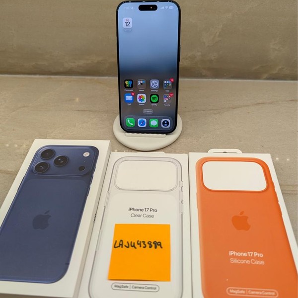 Apple iPhone 17 Pro - Unlocked, 512 GB, Deep Blue, A3256
