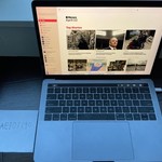 Good MacBook Pro 2017 (With Touch Bar) - 13 inch - 256 GB, Silver, 8 GB, Intel Core i5