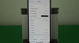 Good
													Apple iPhone X - Unlocked Non-US, Silver, 64 GB, A1902, photo 3 of 15