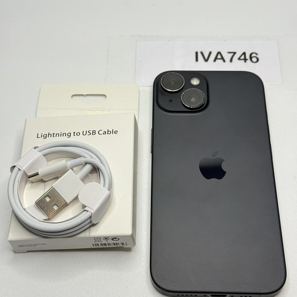Apple iPhone 15 - Unlocked, 128 GB, Black, A2846