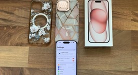 Mint
													Apple iPhone 15 - Unlocked, Pink, 128 GB, A2846, photo 2 of 12
