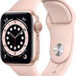 Good Apple Watch Series 6 40mm - Gold, A2291 - GPS, Aluminum