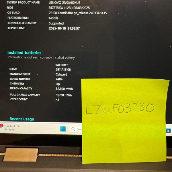 Lenovo ThinkPad X13 Laptop