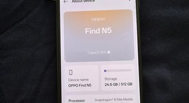 Mint
													Oppo Find N5 - Unlocked Non-US, Cosmic Black, 512 GB, 16 GB, photo 1 of 15