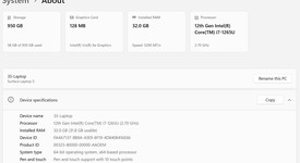 Good
													Microsoft Surface Laptop 5 - I7, Black, 1 TB, 32 GB, 15", photo 3 of 15
