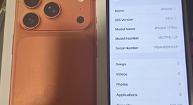 Mint
													Apple iPhone 17 Pro - Spectrum, Cosmic Orange, 512 GB, A3256, photo 2 of 10