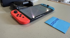 Good
													Nintendo Switch - OLED - Black, 64 GB, Super Smash Bros., photo 5 of 9