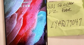 Fair
													Samsung Galaxy S21 Ultra 5G - Verizon, Black, 128 GB, 12 GB, SM-G998U, photo 1 of 4