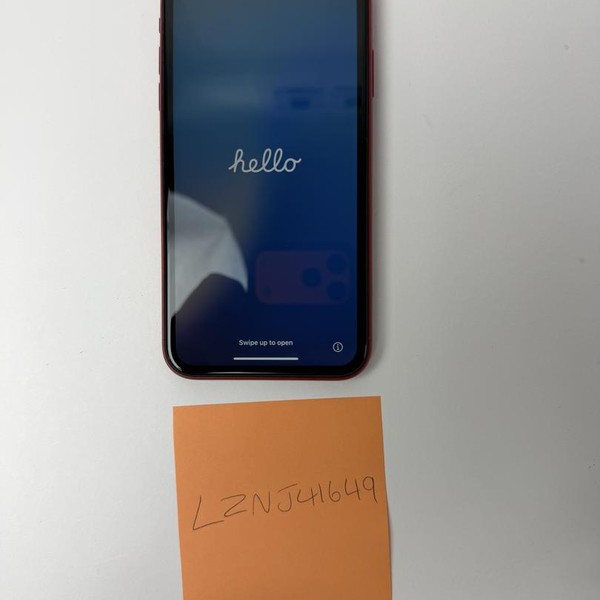 Apple iPhone Xr - Unlocked, 128 GB, Red, A1984
