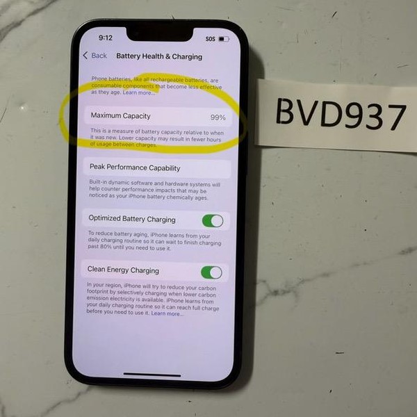 Apple iPhone 14 - Unlocked, 128 GB, Midnight, A2649