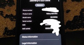 Good
													Samsung Galaxy S23 Ultra - AT&T, Black, 512 GB, 12 GB, SM-S918U, photo 2 of 12