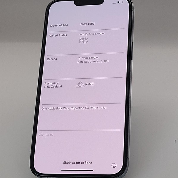 Apple iPhone 13 Pro Max - AT&T, 128 GB, Sierra Blue, A2484