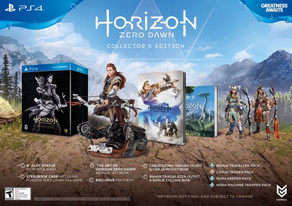 Horizon: Zero Dawn, Collector's Edition for PlayStation 4