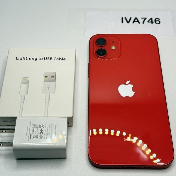 Apple iPhone 12 - Unlocked, 128 GB, Red, A2172