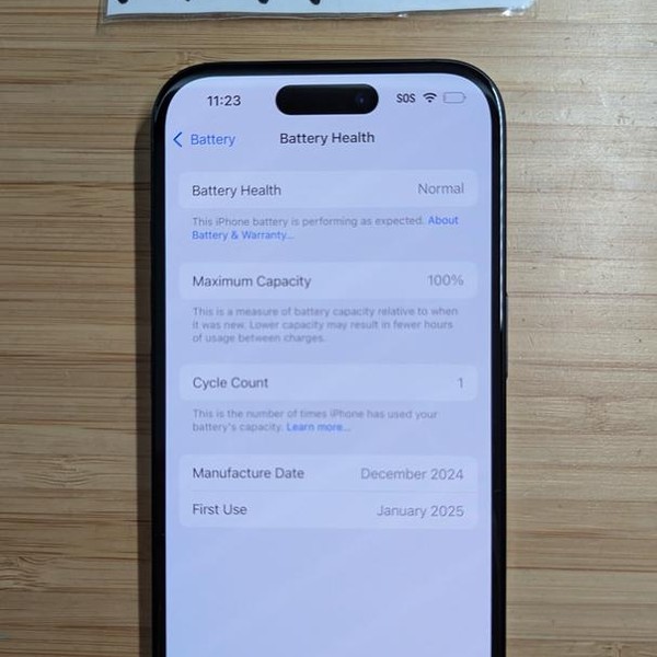 Apple iPhone 16 - Unlocked, 128 GB, Black, A3081