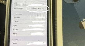 Good
													Apple iPhone 13 - Unlocked, Blue, 128 GB, A2482, photo 2 of 12