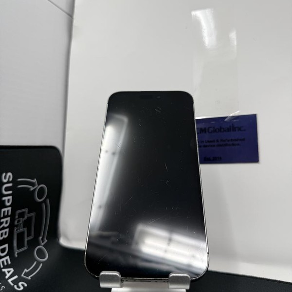 Apple iPhone 14 Pro Max - Unlocked, 256 GB, Black, A2651