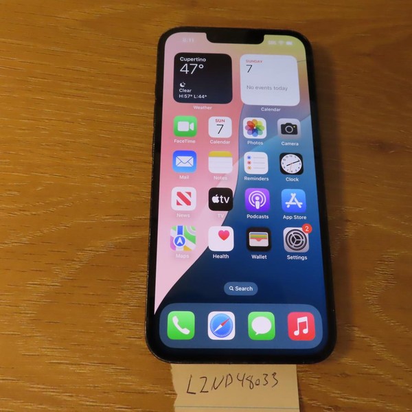 Apple iPhone 14 - Unlocked, 128 GB, Midnight, A2649