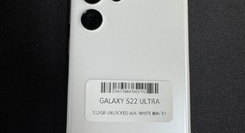 Good
													Samsung Galaxy S22 Ultra - Unlocked, White, 512 GB, 12 GB, SM-S908U1, photo 5 of 6