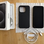 Good Apple iPhone 15 Pro - Unlocked, 128 GB, Black, A2848