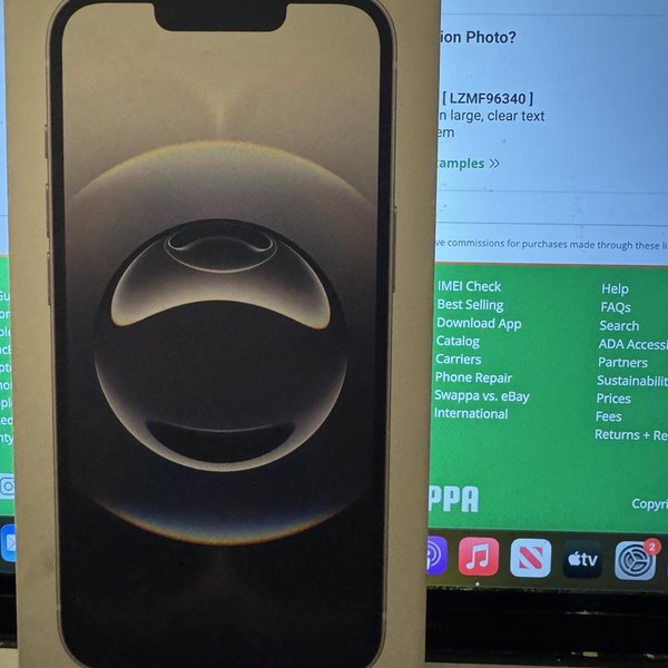 Apple iPhone 16e - Unlocked, 256 GB, White, A3212