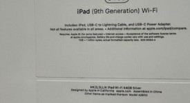 New
													Apple iPad 9th Gen - Wi-Fi, Silver, 64 GB, A2602, photo 3 of 5