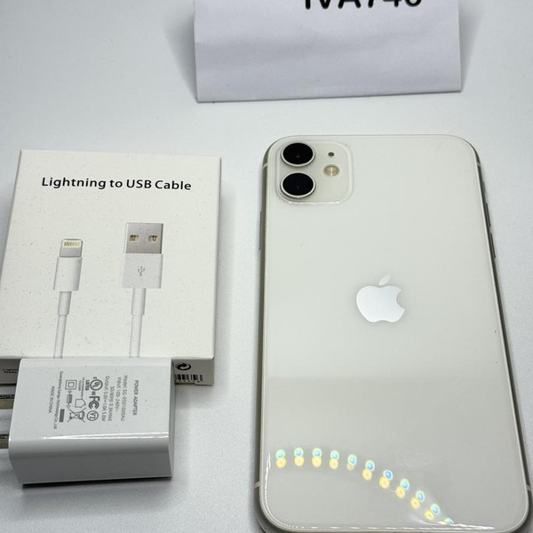 Apple iPhone 11 - Unlocked, 128 GB, White, A2111