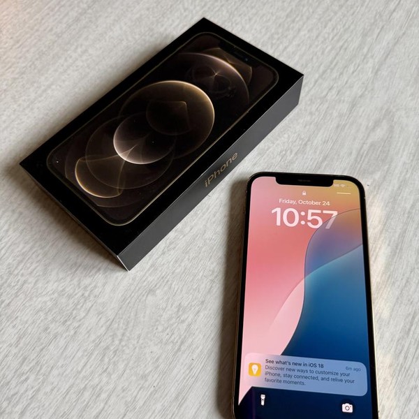 Apple iPhone 12 Pro - Unlocked, 256 GB, Gold, A2341