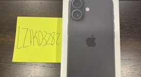 New
													Apple iPhone 16 - T-Mobile, Black, 128 GB, A3081, photo 1 of 2
