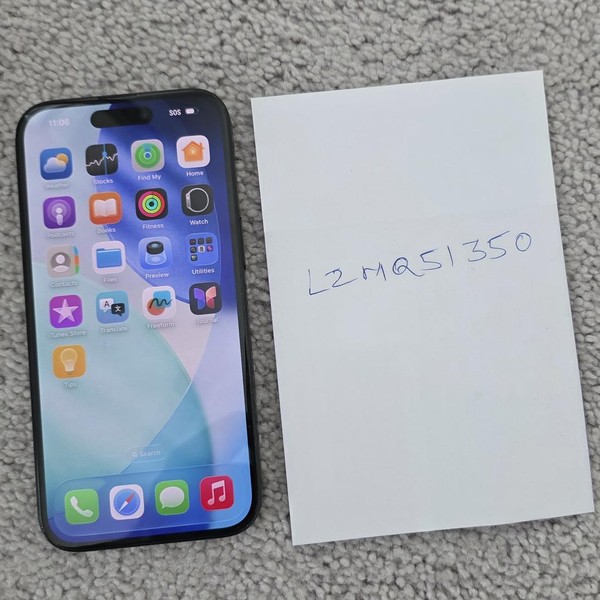 Apple iPhone 15 - T-Mobile, 128 GB, Black, A2846