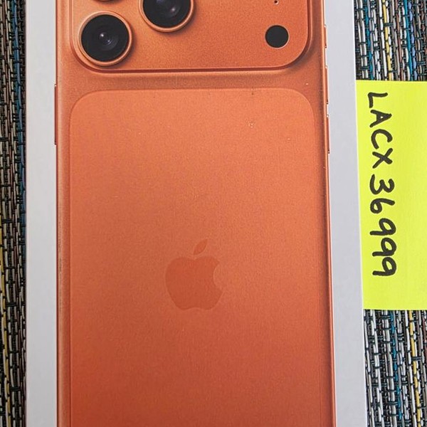 Apple iPhone 17 Pro Max - Unlocked, 256 GB, Cosmic Orange, A3257