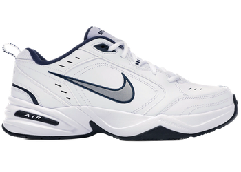 Nike Air Monarch IV White Navy for sale