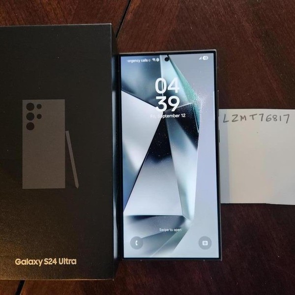 Samsung Galaxy S24 Ultra - AT&T, 256 GB, Black, 12 GB, SM-S928U