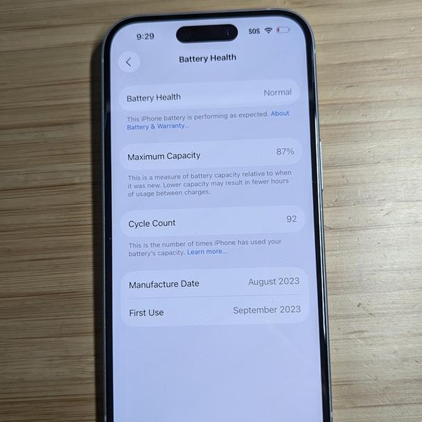 Apple iPhone 15 - Unlocked, 128 GB, Blue, A2846