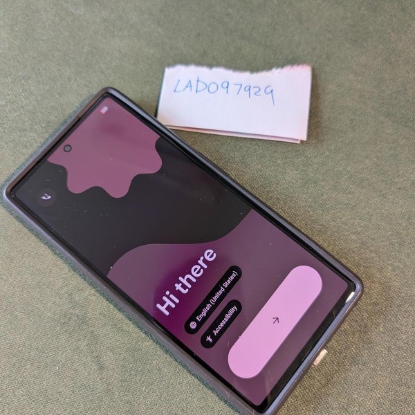 Google Pixel 6 - Unlocked, 128 GB, Black, 8 GB, GB7N6