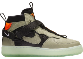 Nike Air Force 1 Utility Mid Spruce Fog (GS) for sale