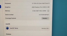 Good
													iMac 2020 27" Retina 5K - I5, 1 TB, 32 GB, photo 3 of 17