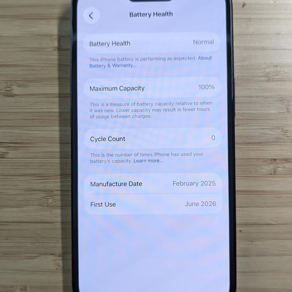 Apple iPhone 15 - Unlocked, 128 GB, Black, A2846