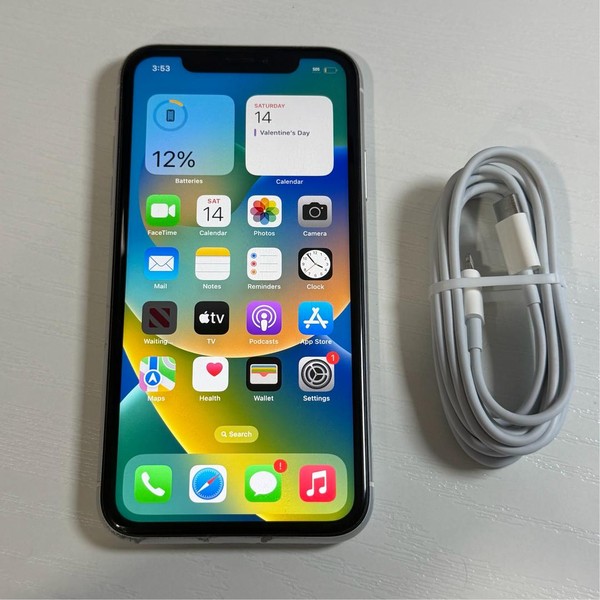 Apple iPhone Xr - Unlocked, 64 GB, White, A1984
