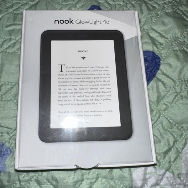 Nook Glowlight 4e - Wi-Fi, Black