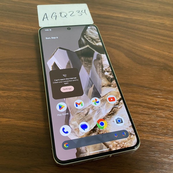 Google Pixel 8 Pro - Unlocked, 256 GB, Porcelain, 12 GB, G1MNW, mmWave 5G