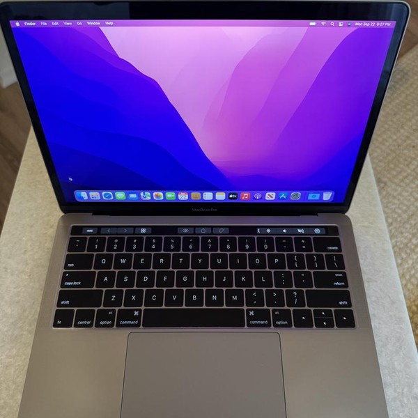 MacBook Pro 2016 (With Touch Bar) - 13 inch - 512 GB, Gray, 8 GB