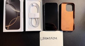 Good
													Apple iPhone 16 Pro - Unlocked, Natural, 1 TB, A3083, photo 1 of 13