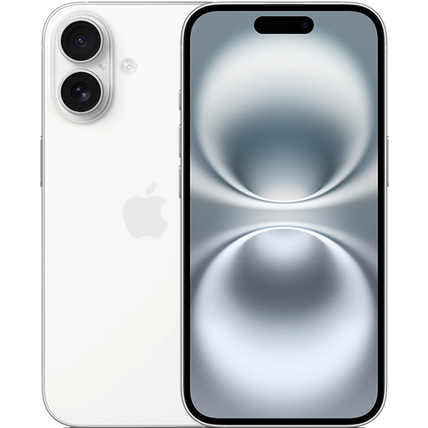 Apple iPhone 16 - Unlocked, 256 GB, White, A3081