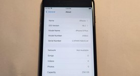 Good
													Apple iPhone 8 Plus - Unlocked, Gray, 256 GB, A1864, photo 1 of 15