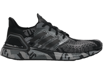 adidas Ultra Boost 20 Geometric Black Grey for sale