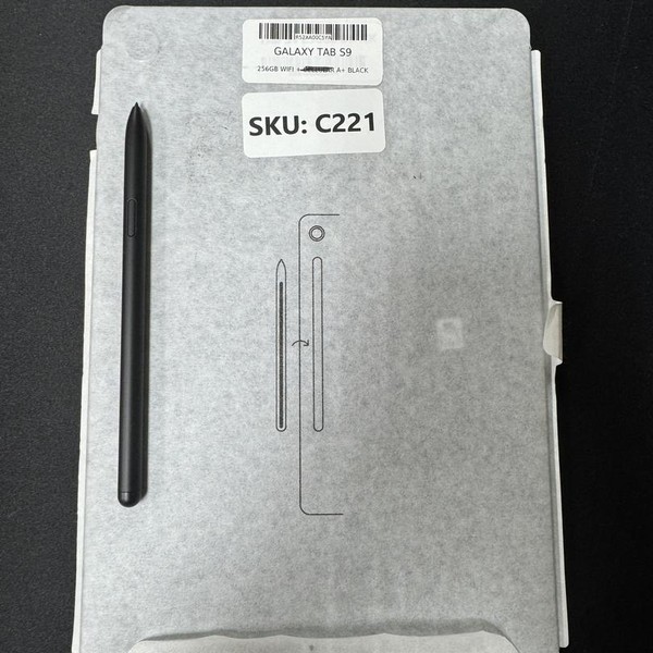 Samsung Galaxy Tab S9 - Wi-Fi, 256 GB, Graphite, 12 GB, SM-X710